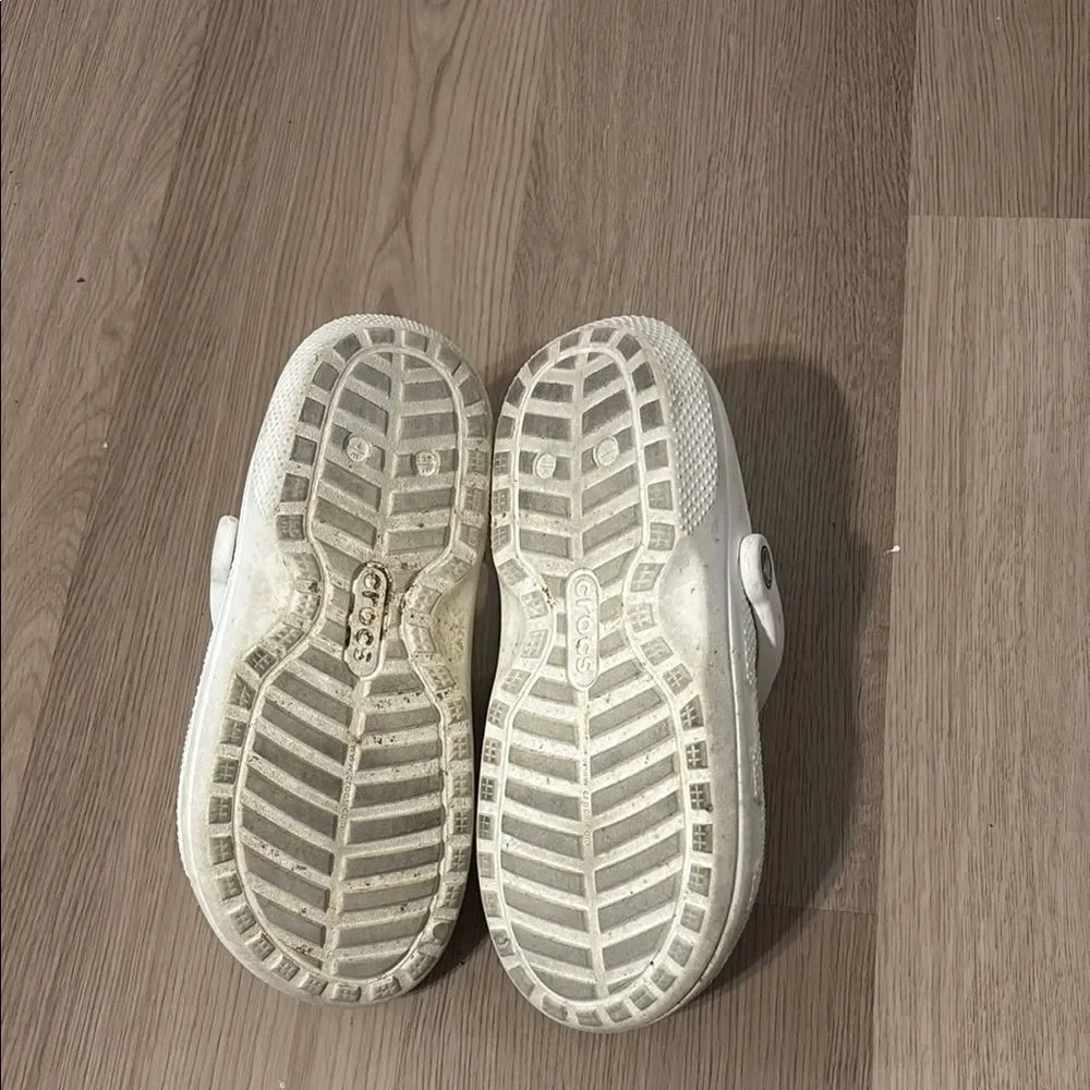 Crocs Kids Classic Clog - White